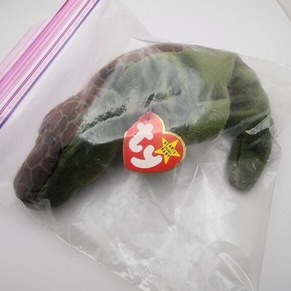 TY Beanie Baby "Ally" the Alligator with Hanging and Tush Tags - Picture 12 of 12